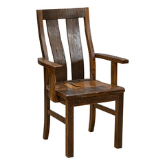 Amish Silverton Arm Chair Barnwood
