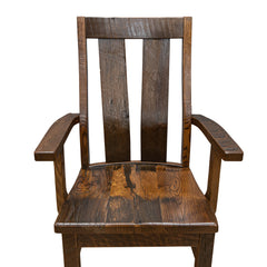 Amish Silverton Arm Chair Barnwood