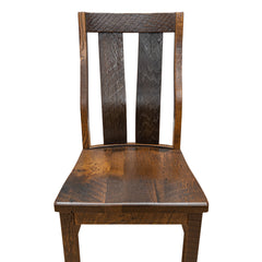Amish Silverton Side Chair Barnwood