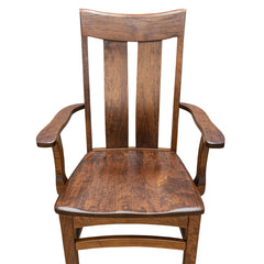 Amish Galvin Arm Chair Cherry