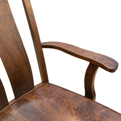 Amish Galvin Arm Chair Cherry