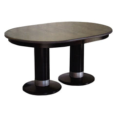 Alcoe Round Double Pedestal