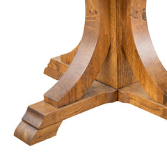Buckeye Double Pedestal Table