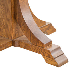 Buckeye Double Pedestal Table