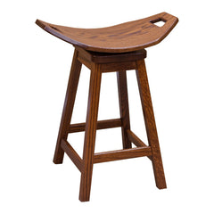 Swivel Saddle Stool