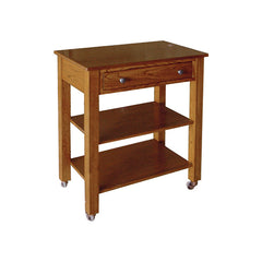 Knob View Microwave Cart
