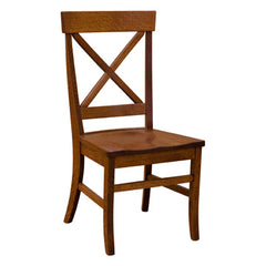 Single " x " Back Side Chair