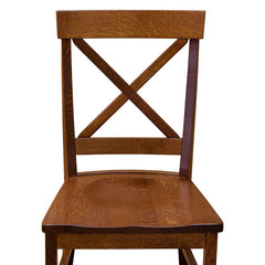 Single " x " Back Side Chair