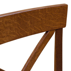 Single " x " Back Side Chair