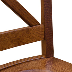 Single " x " Back Side Chair