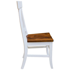 Single " x " Back Side Chair