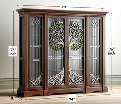 Display Greene & Greene Exquisite Bookcase