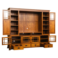96" Amish Entertainment Center
