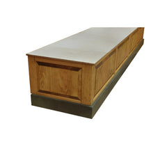 107" Amish Pine 2-Tone Bench