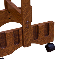 TV Trays w/ Carrier- Set of Four