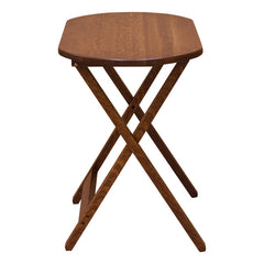 TV Trays w/ Carrier- Set of Four