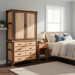 Galveston 8 Drawer Armoire