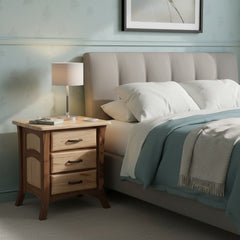 Galveston Three Drawer Night Stand