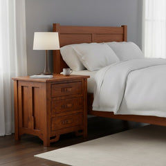 Greene & Greene 3-Drawer Nightstand