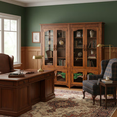 Greene & Greene Tree-Life Bookcase
