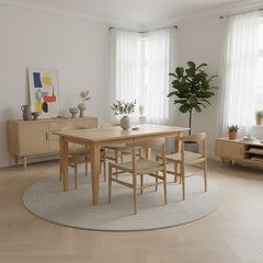 Harvest Shaker Dining Table w/ Leaf