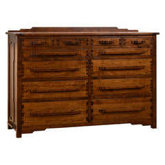 Greene & Greene Cloud Lift 12-Drawer Dresser