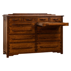 Greene & Greene Cloud Lift 12-Drawer Dresser