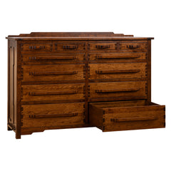 Greene & Greene Cloud Lift 12-Drawer Dresser