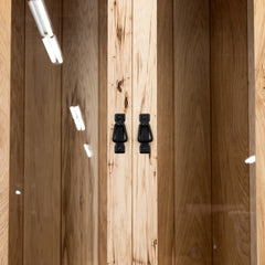 96" Hickory Wall Unit