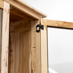 96" Hickory Wall Unit