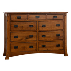 Dutch 9-Drawer Mule Dresser