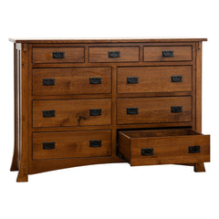 Dutch 9-Drawer Mule Dresser