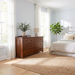 Greene & Greene Cloud Lift 6-Drawer Dresser