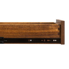 48" x 24" Mission Four Drawer Desk