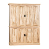 Wormy Maple Amish Computer Armoire