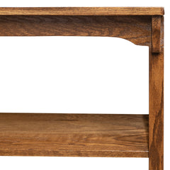 36" x 30" Solid Oak Mission Spindle Bookcases