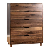 6 - Drawer Mid-Century Walnut Chest