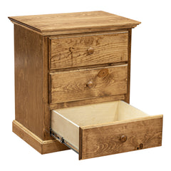 3 Drawer Night Stand - Pine