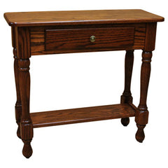30" Amish Sofa Table w/ Drawer