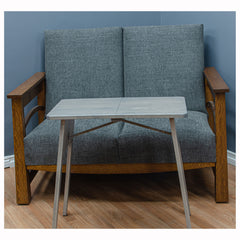 Amish Folding Table (Brown Maple in Putty Finish)