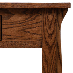 72" Mission Spindle Sofa Table w/ 2 Drawers