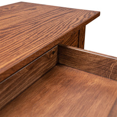 72" Mission Spindle Sofa Table w/ 2 Drawers