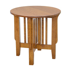 Mission 24" Round End Table