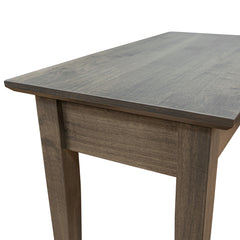 Brown Maple - Smoke Gray Amish End Table