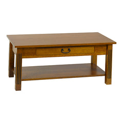 Fluted Mission Coffee Table