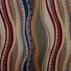 Slat Ottoman w/ Fabric