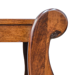 Sleigh End Table