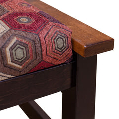 Two tone Madison Ottoman