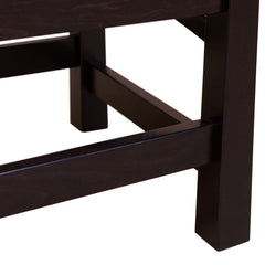 Two tone Madison Ottoman