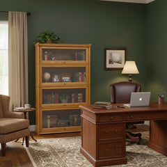 Lawyers 4 Bookcase, Light Oak
